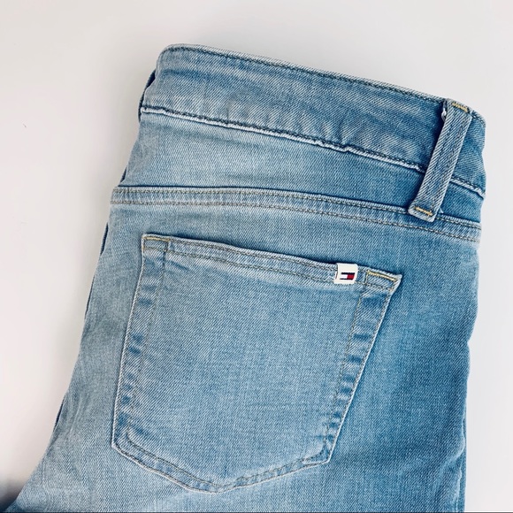 💰SALE Tommy Hilfiger Crop Jeans Size 10 - Picture 4 of 8